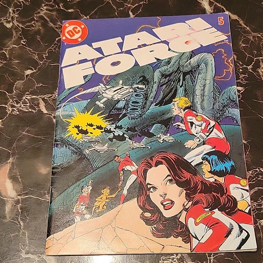 Atari Force #5 Atari 2600 Dc Comics 1982 Gil Kane Dick Giordano Roy Thomas Cover