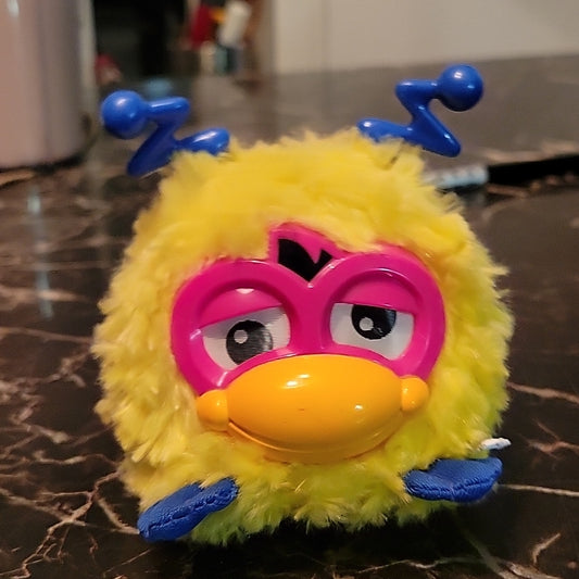 Furby Party Rockers Wittby Yellow Talks Works Rare Toy Figure Doll Plush Interac