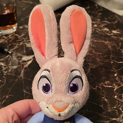 Tomy Officer Judy Hopps Plush Disney Zootopia 10" Bunny Rabbit Guc Toy