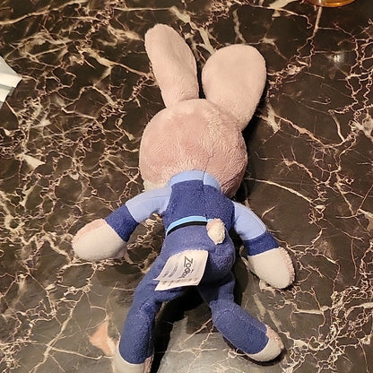 Tomy Officer Judy Hopps Plush Disney Zootopia 10" Bunny Rabbit Guc Toy