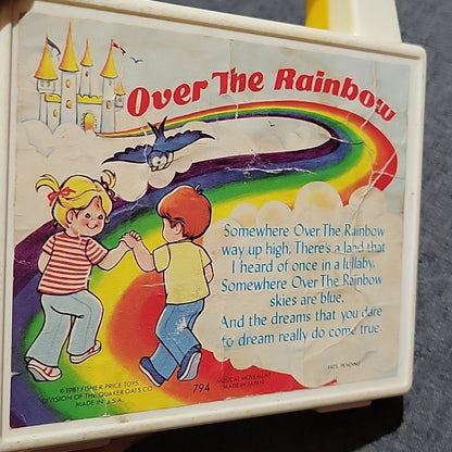 Fisher Price Vintage Music Box Over The Rainbow