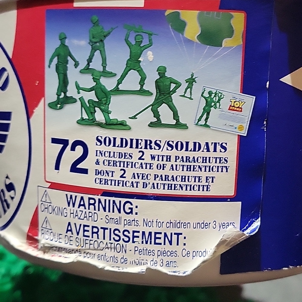 98 On 72 Real Toys Story Bucket O Soldiers Toy Figures Walt Disney Pixar Mixed