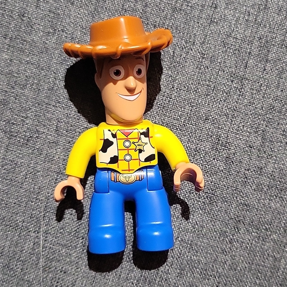 Lego Duplo Figure Disney Toy Story Woody  Cowboy  Duplo Disney Pixar Lego Man