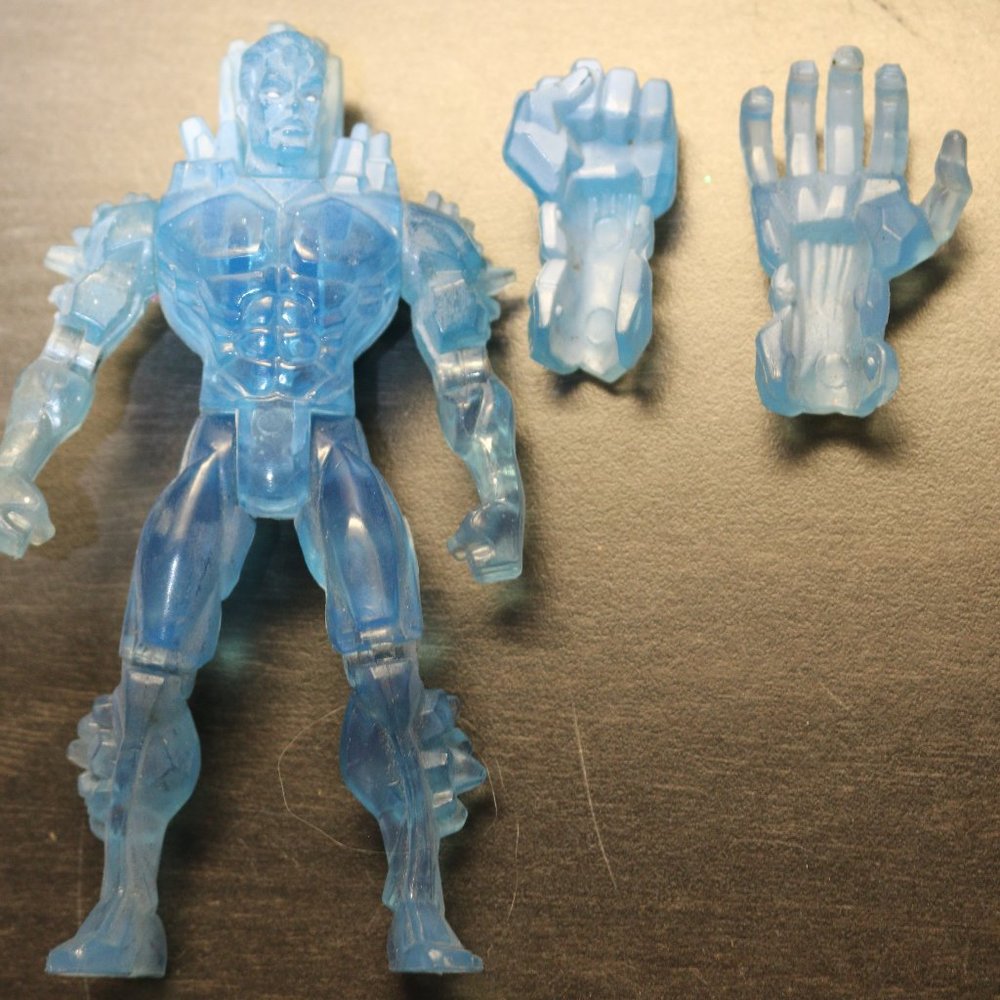 1997 Toy Biz - Fire & Ice Iceman Figure - Marvel Limited Edition