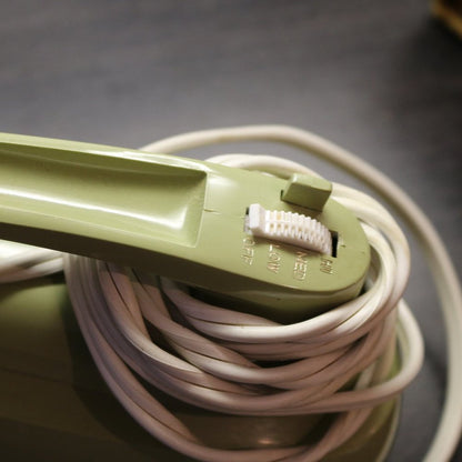 Vintage Avocado Green 3 Speed Portable Hand Mixer Beaters Woolworth Box Works