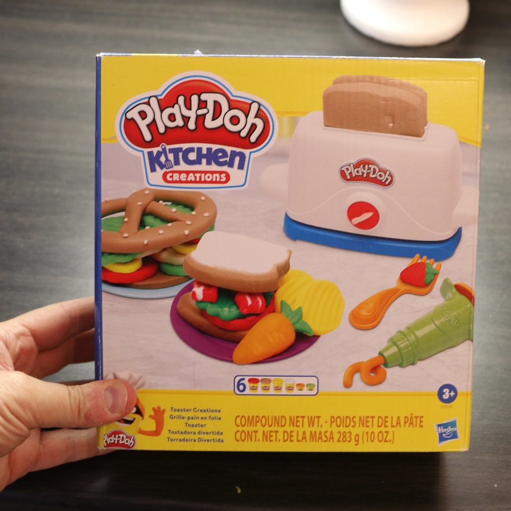 Tostadora Divertida Play Doh Tostadora Play-Doh Busy Chef's
