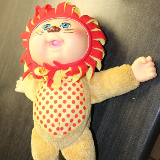 Cabbage Patch Kids Collectible Cutie 9" Doll Zoo Friends Jaye Lion Blue Eyes