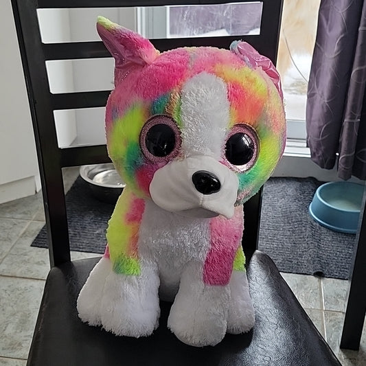 Bnwt Ty Beanie Boos Isla The Dog 6" Sparkle Eyes 2017 Claire’S Exclusive 15Inch