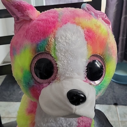Bnwt Ty Beanie Boos Isla The Dog 6" Sparkle Eyes 2017 Claire’S Exclusive 15Inch
