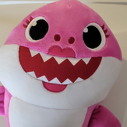 2018 Wowwee Pink 12" Baby Shark Plush Toy Plays Baby Shark Tune P4