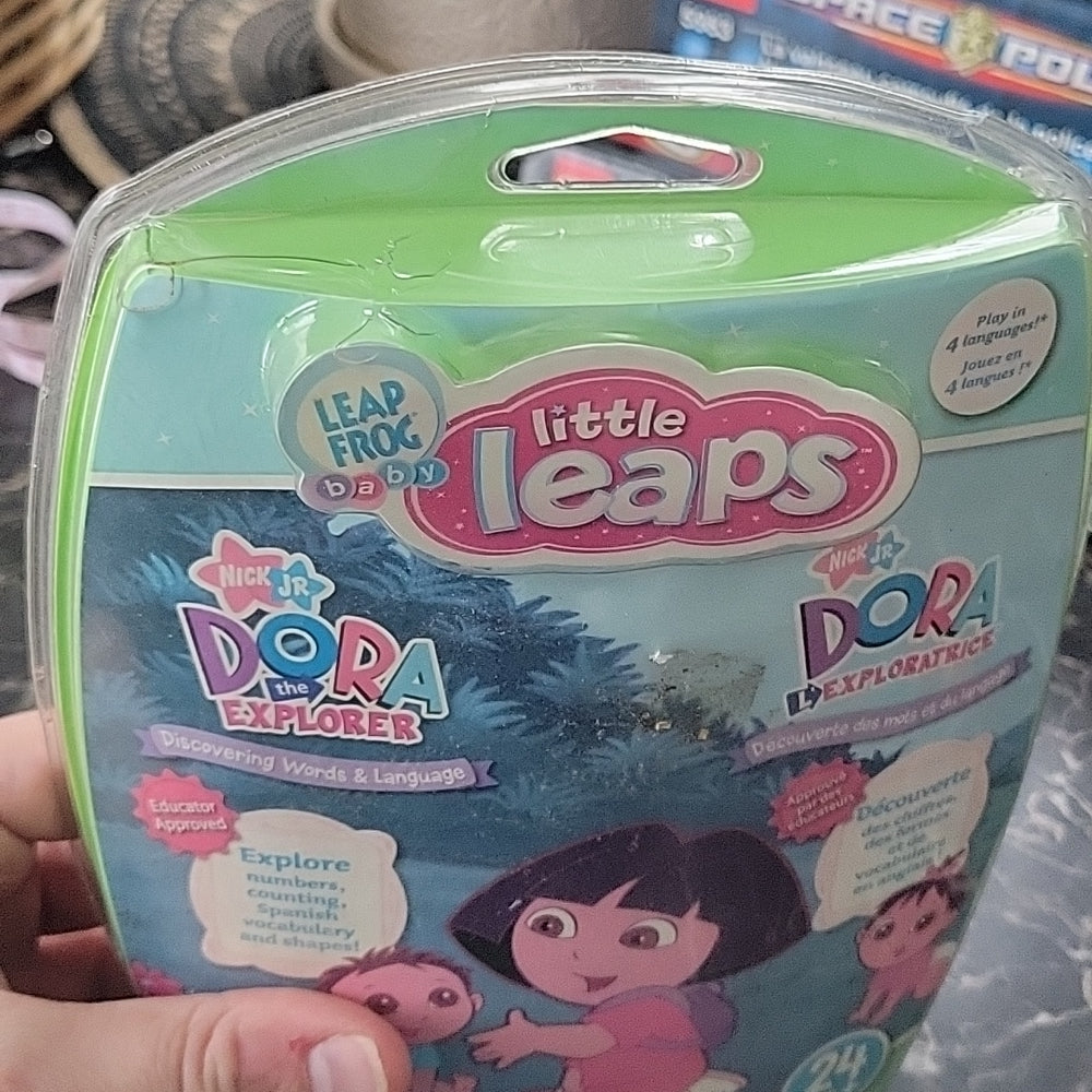 Leap Frog Baby Little Leaps Dora The Explorer Interactive Learning Disc - New