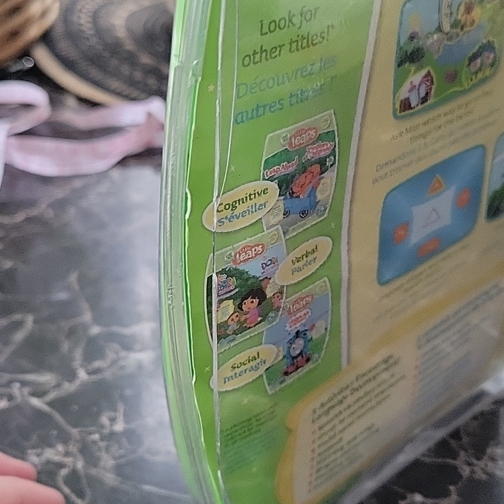 Leap Frog Baby Little Leaps Dora The Explorer Interactive Learning Disc - New