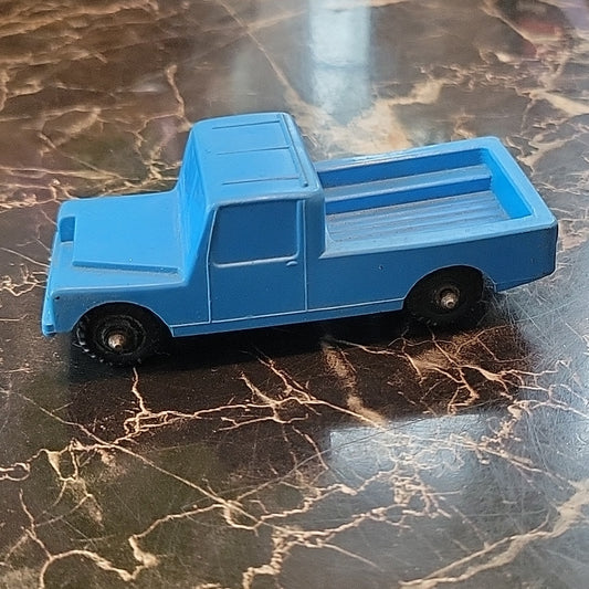 Rare Lke Prod Denmark Blue Pickup Truck Toy Vintage Miniature Plastic Car