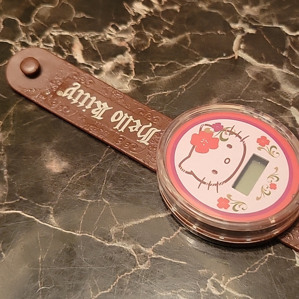 2008 Hello Kitty Mcdonald'S Happy Meal Watch Brown