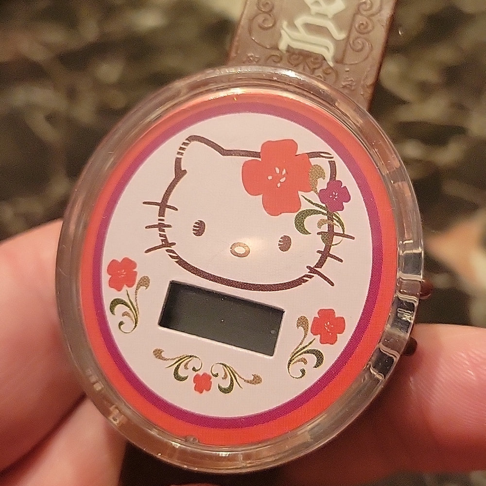 2008 Hello Kitty Mcdonald'S Happy Meal Watch Brown