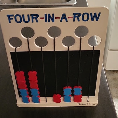 Melissa & Doug Travel Four-In-A-Row Table Game For Family