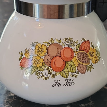 Cafetière Corning, Épice De Vie Corning Ware « Le The » Cafetière Tea Pot 6 Cup