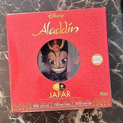 Funko Disney Aladdin Jafar Vinyl Figure 5 Five Star Collectible Ages 3+ New