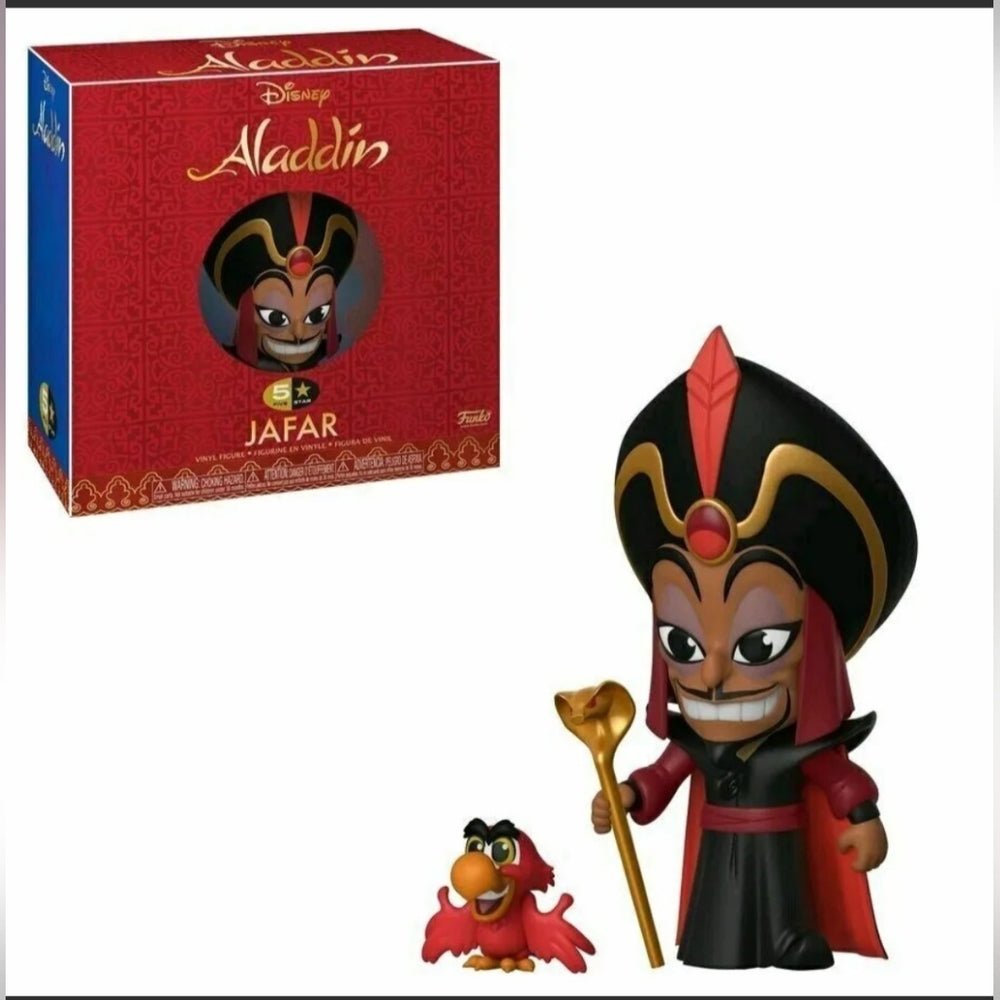 Funko Disney Aladdin Jafar Vinyl Figure 5 Five Star Collectible Ages 3+ New