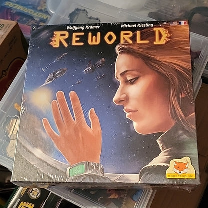 Reworld Board Game Sealed French & English 2017 Strategy Toys