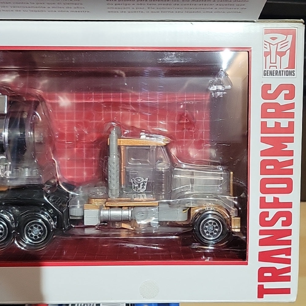 Transformers Optimus Prime Platinum Edition 2015 Year Of The Goat Gift Nisb New