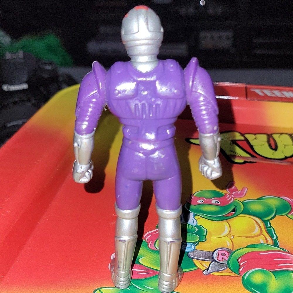 Action Figure Figurine Vintage Toys Pvc Mega Power Fighter Purple Violet 12 Cm