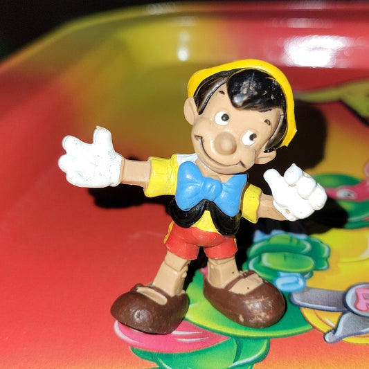 Pinocchio Vintage Bully Bullyland Disney Figure Cake Topper Toy