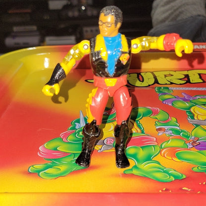 Vintage 1986 Ljn J.D. Bennett Bionic Six Diecast 6 Figure