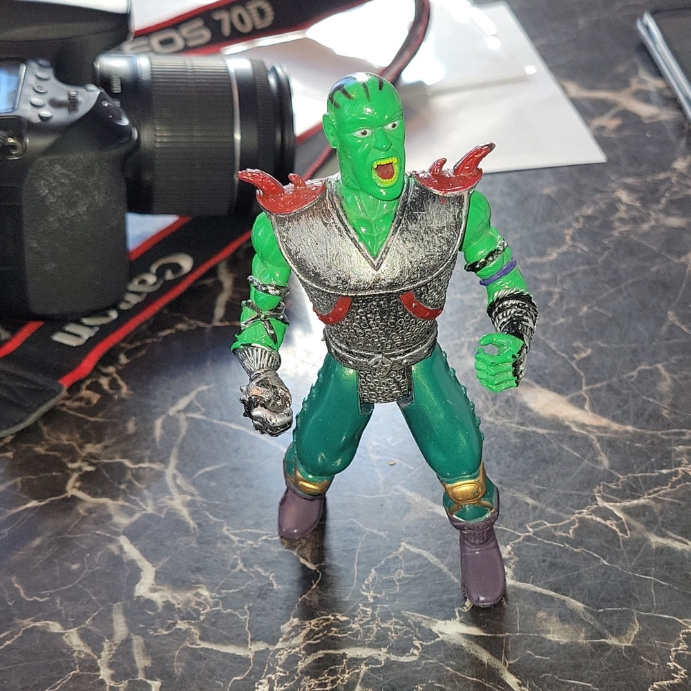 Mannix Mystic Rings Armored Orc Warrior Action Figure Rare Bootleg Ko Motu