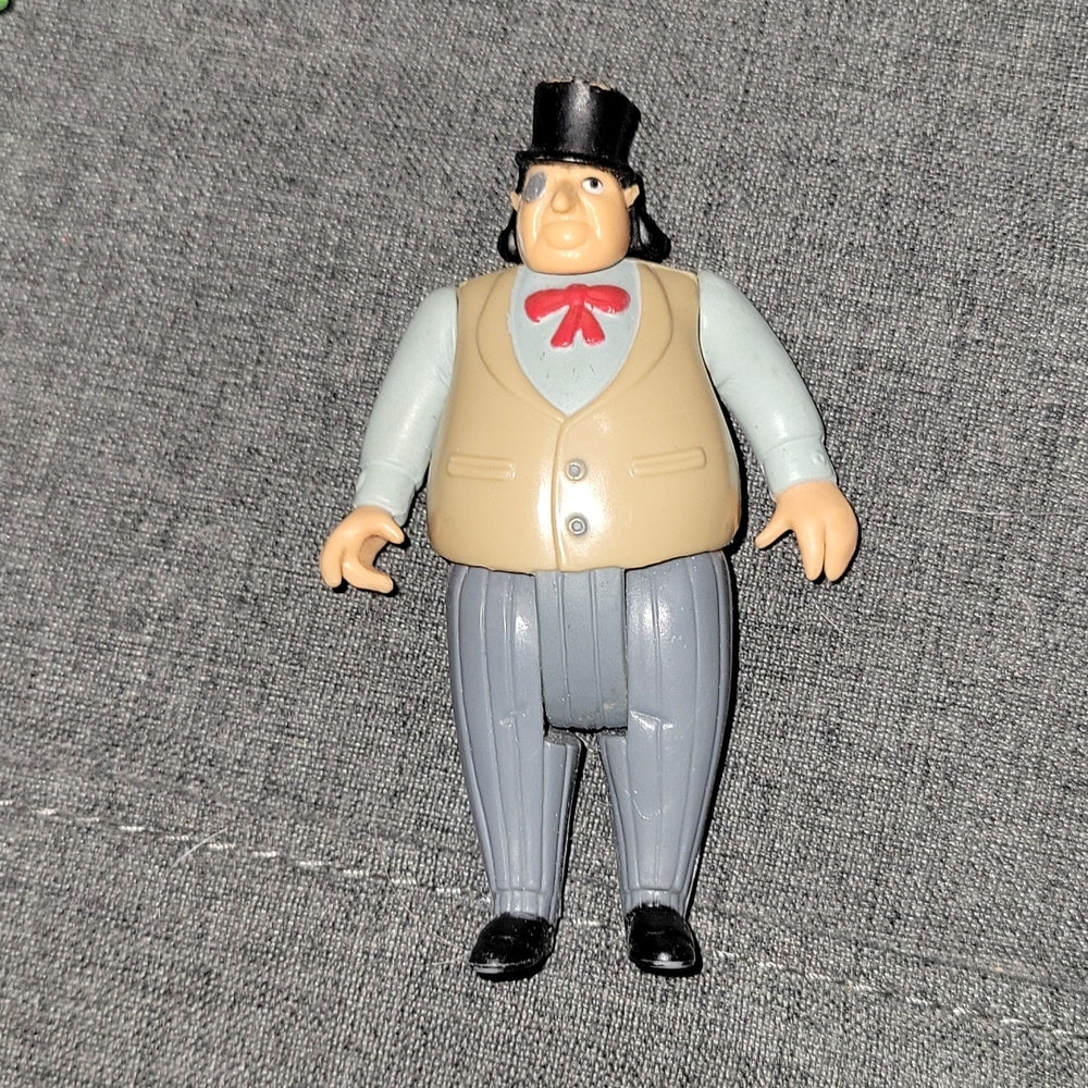 Penguin Figure Batman Animated Series 1993 Kenner Top Hat Monocle Villain