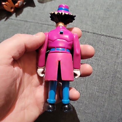 Inspector Gadget Action Figure Toys Expanding Neck 1992 Vintage Collectible 5"