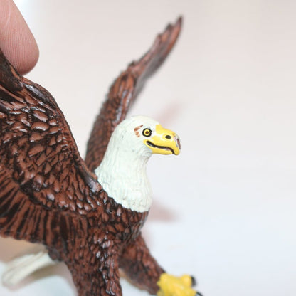 Safari Ltd Bald Eagle Figure Bird Animal Figurine Toy 1997