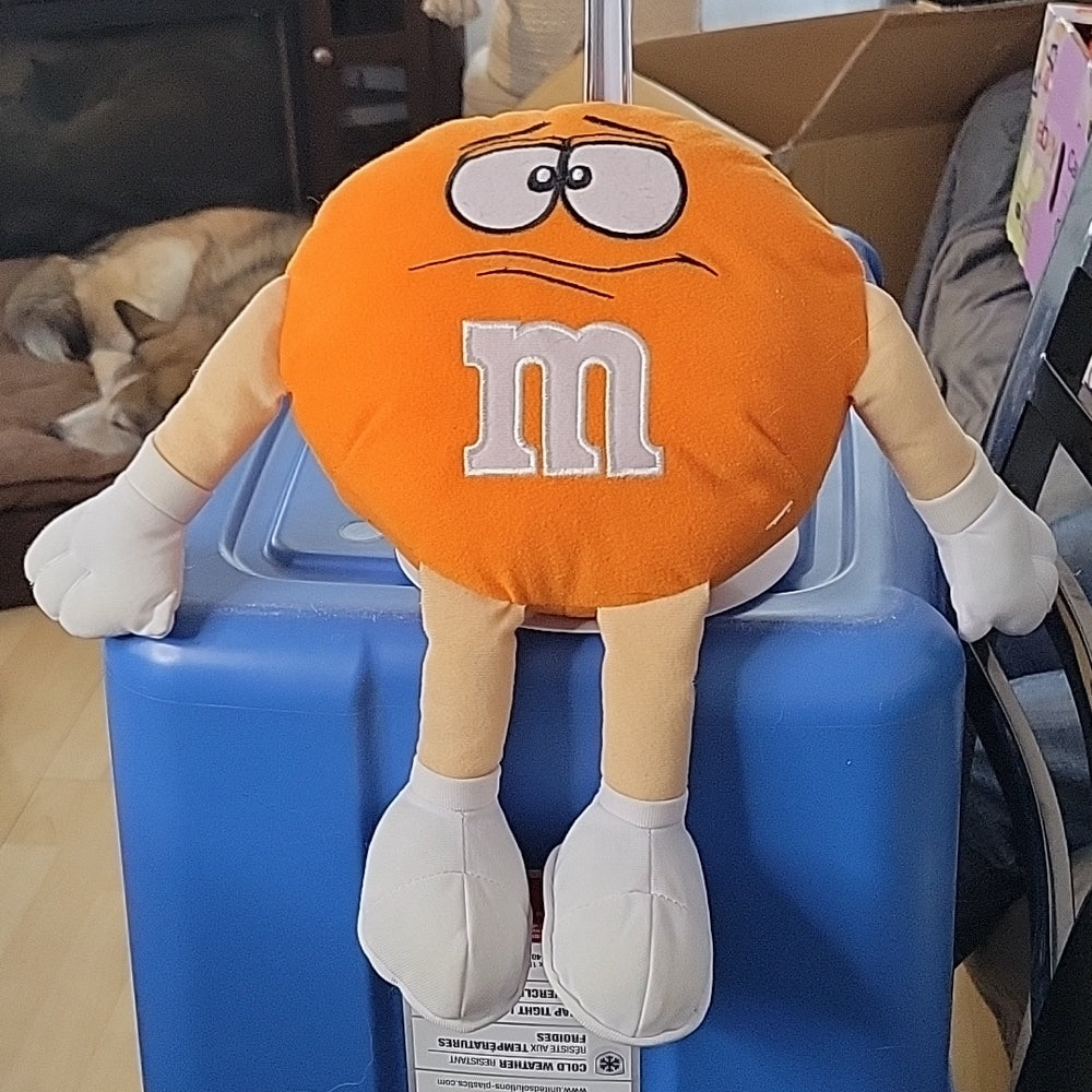 M&M Plush Toy Organge 12Inch