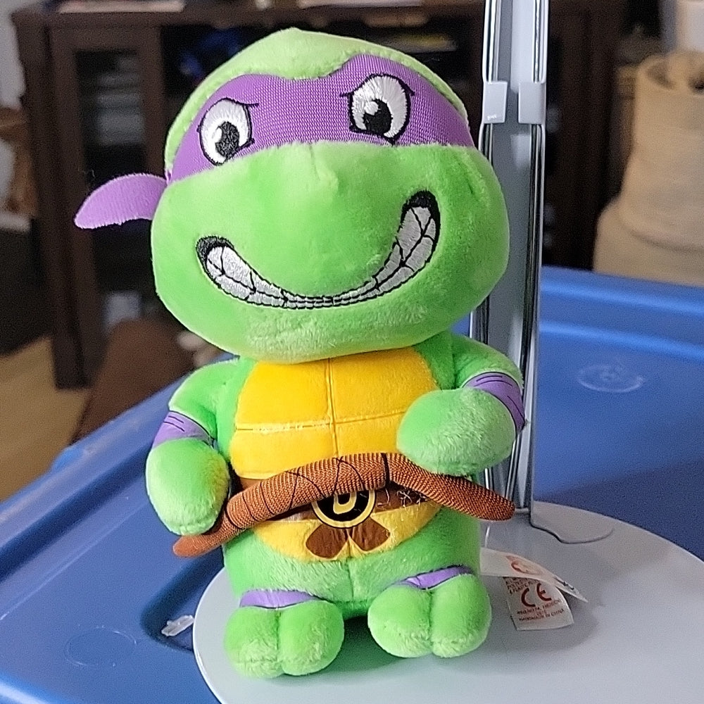 Teenage Mutant Ninja Turtles Ty Beanie Baby 2016 Tmnt 6” Donatello Stuffed Plush