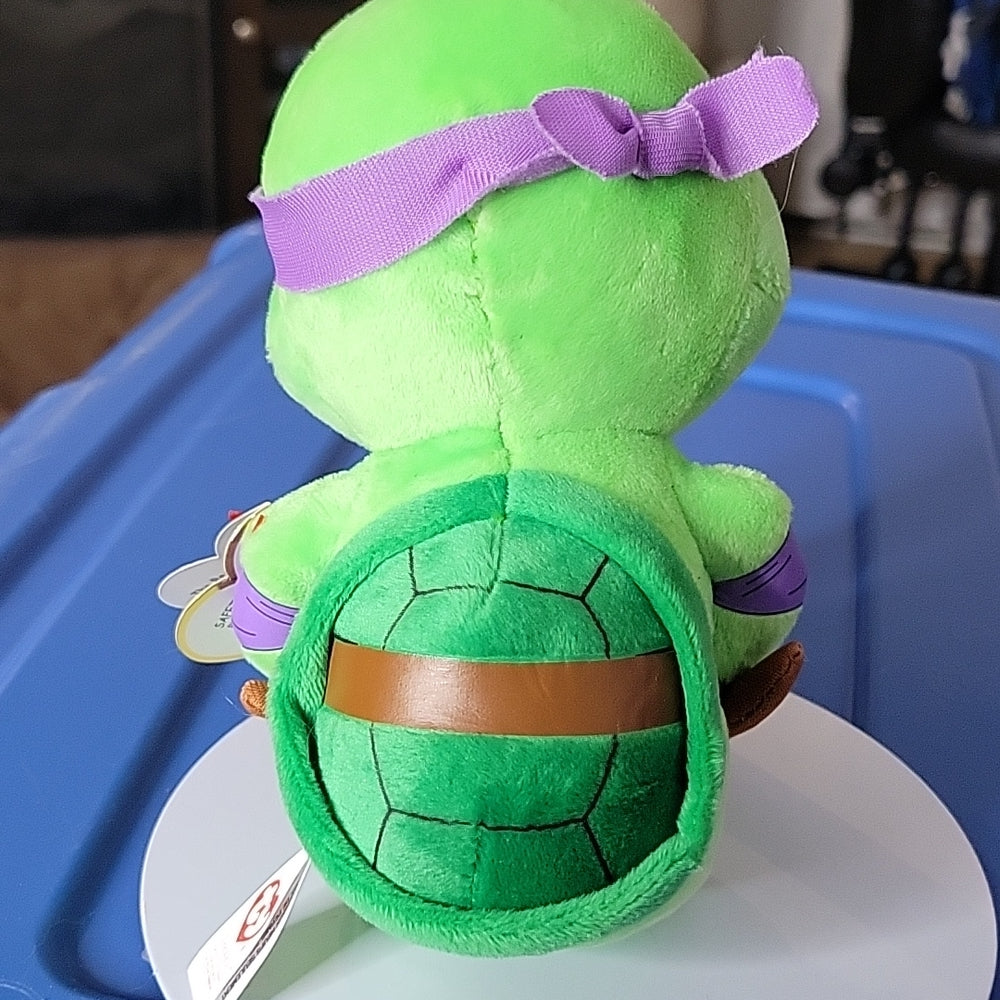 Teenage Mutant Ninja Turtles Ty Beanie Baby 2016 Tmnt 6” Donatello Plush W/ Tag