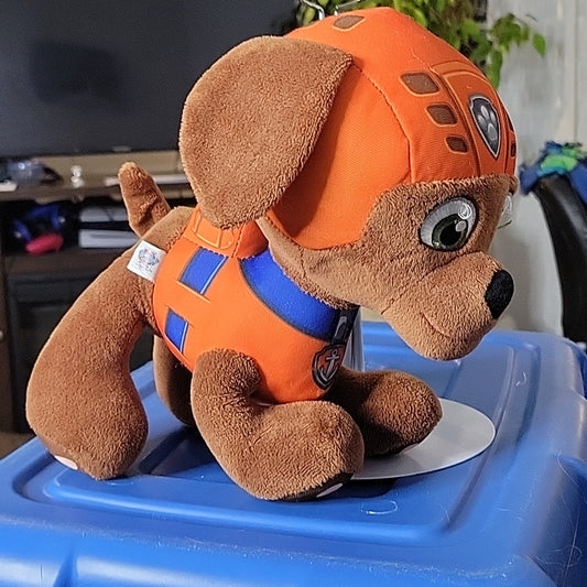 Paw Patrol – Peluche Zuma De 20 Cm Toy Plush En Position Debout Nockelodeon