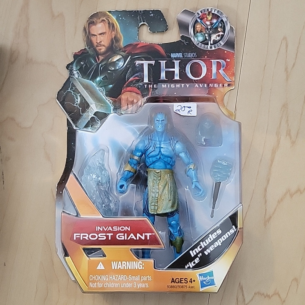 Hasbro Thor The Mighty Avenger 2010 Invasion Frost Giant 3.75” Figure #2 Toy