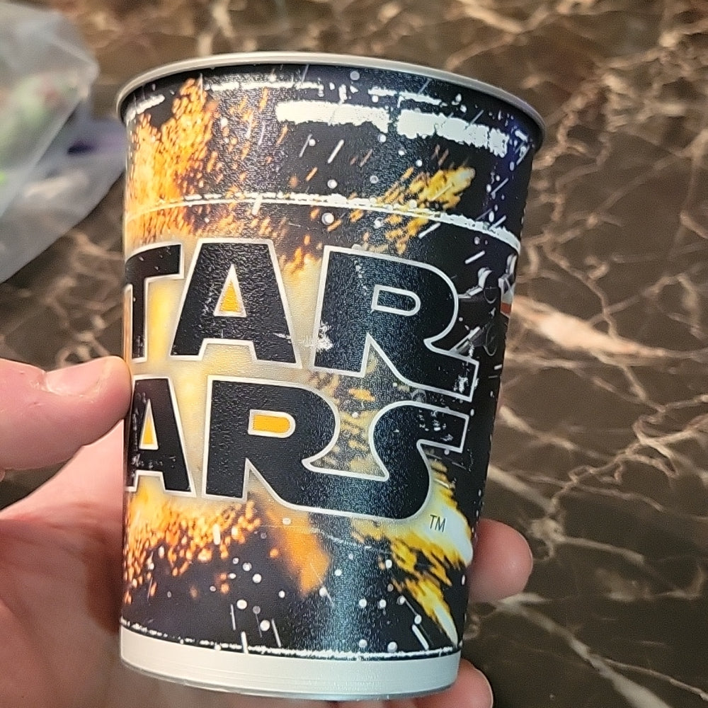 Star Wars & Jurassic World Plastic Drinking Glass Toy For Kid Movie
