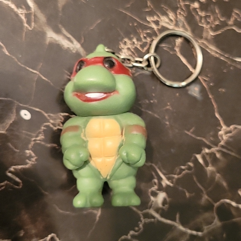 Bootleg Style Vintage Teenage Mutant Ninja Turtles Key Chain Tmnt Raph ...
