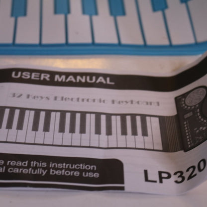 Lp3200 Silicon Flexible Roll Up Piano With Instruction For Kids