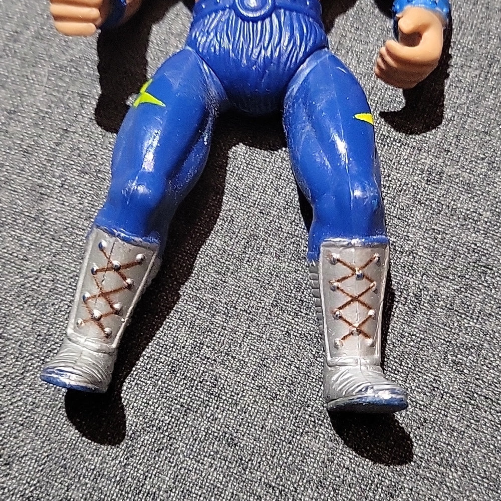 Wwf 1980'S Soma World Wrestler Blue Berry Figure Bootleg Ljn Remco
