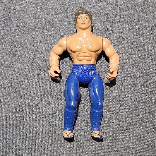 Fantasy World Soma Ninja Karate Man Action Figure Blue Pants #2