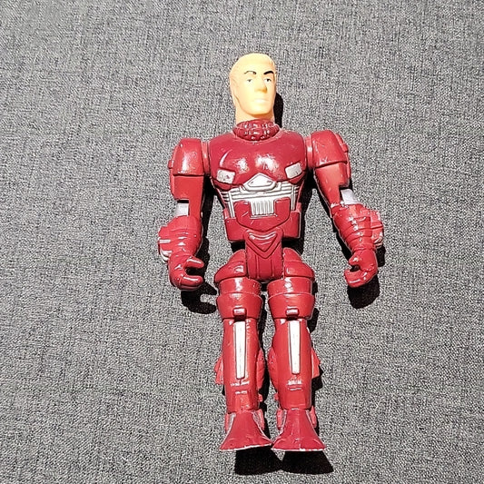 K-Vintage Astronaut Space Cyborg Action Figure Bootleg Red Spaceman Motu Rare -0