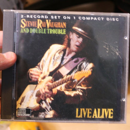 Live Alive By Stevie Ray Vaughan/Stevie Ray Vaughan & Double Trouble (Cd