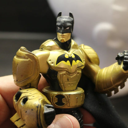 Mattel Batman Power Attack Turbo Punch Action Figure Gold Batman