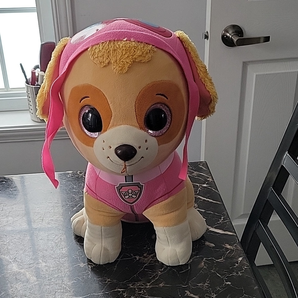 15” Ty Beanie Boos Paw Patrol Skye Cockapoo Large Stuffed Plush Nickel ...