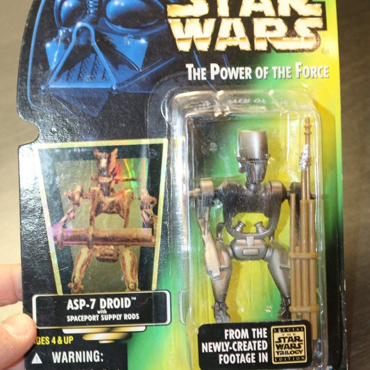 Star Wars | Power Of The Force, Potf (Hasbro) | Asp-7 Droid (Scc000278)