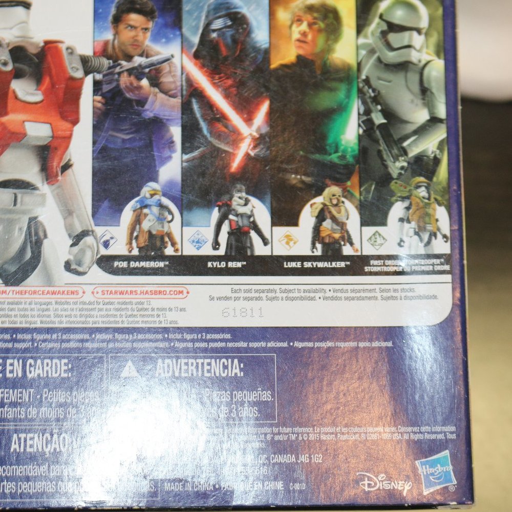 Star Wars The Force Awakens Armor Up "First Order Flametrooper" Figure Tfa1