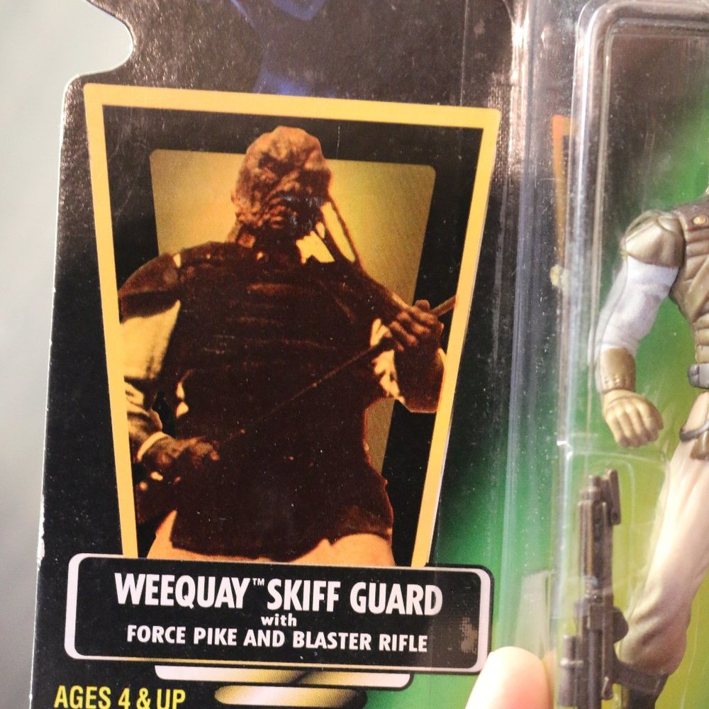 Star Wars Power Of The Force Weequay Skiff Guard Kenner 1997 Action Figure 69707