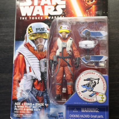 X-Wing Pilot Asty Star Wars The Force Awakens 3.75" Inch Action Figure 2015